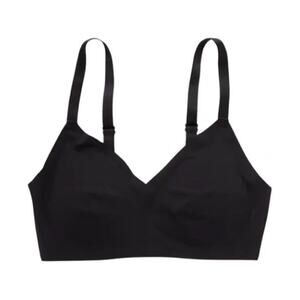 SMOOTHEZ Aerie BLACK Padded Bralette Small NWT